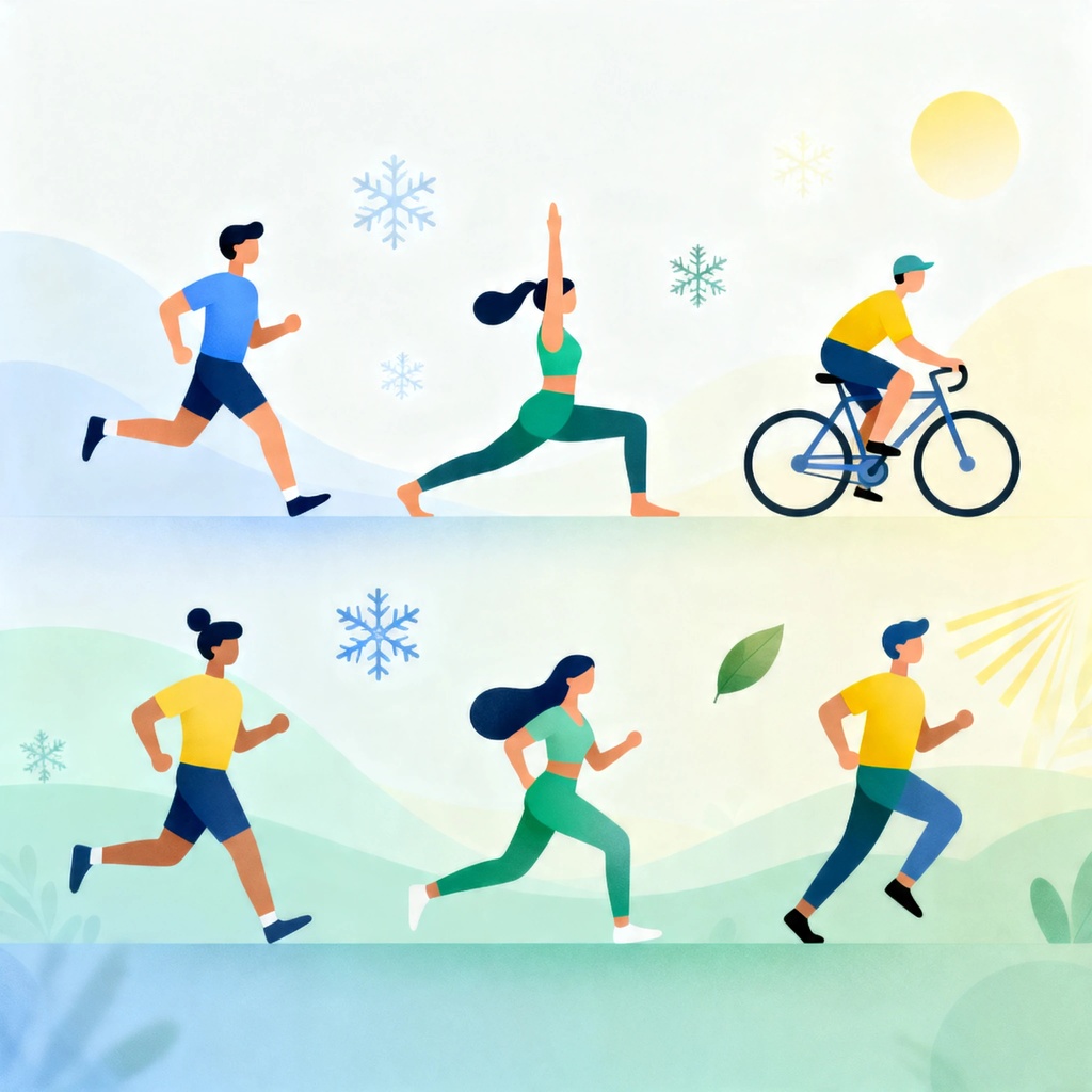 Najlepsze ćwiczenia na każdą porę roku